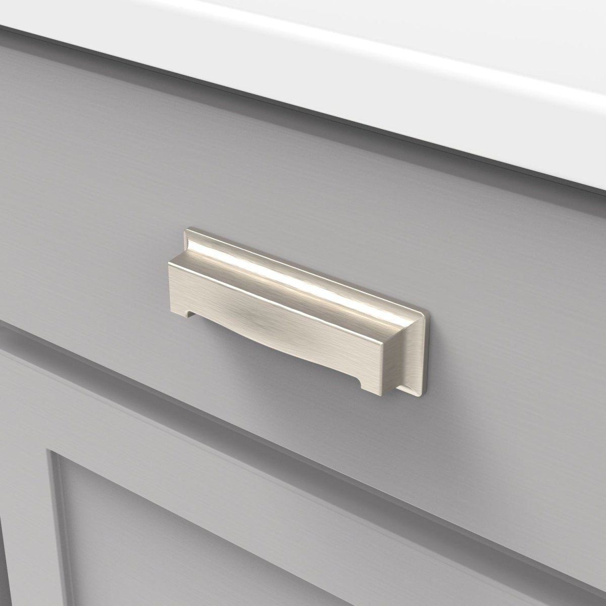 Cup Cabinet Pulls 3 Inch & 3 - 3/4 Inch (96mm) Center to Center - Hickory Hardware - Studio Collection - BUILDMYPLACE