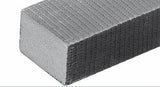 TILUX SQUARE Shower curb - XPS Gray - 3 H in. x 4.5 W in. Waterproof from planing to execution | TILUX-CURB-48
