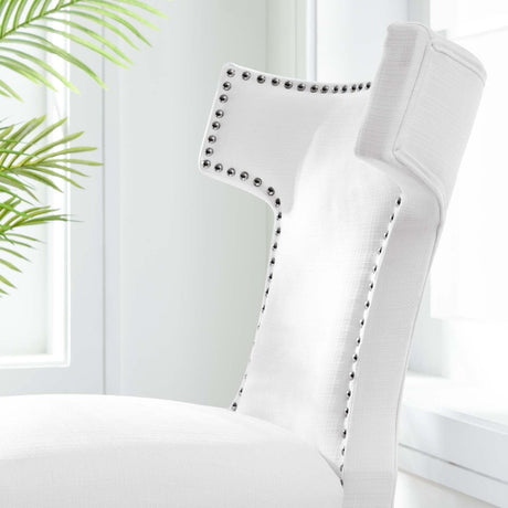 Curve Fabric Dining Chair - BUILDMYPLACE