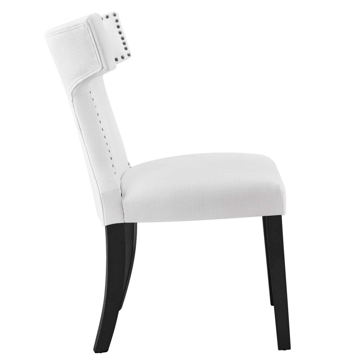 Curve Fabric Dining Chair - BUILDMYPLACE