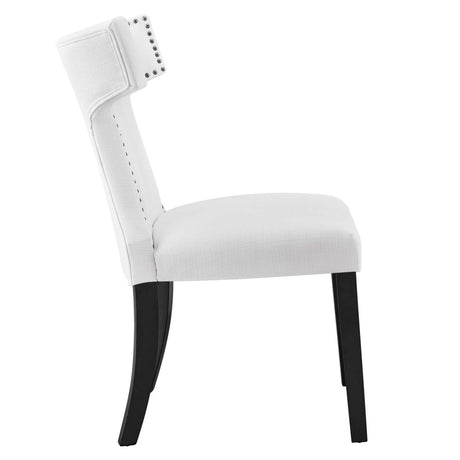 Curve Fabric Dining Chair - BUILDMYPLACE