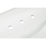49-in Pure White Quartz Single Sink Bathroom Vanity Top ( Snow White) - 49" x 22" x 3/4"