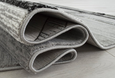 Davincii - 411 Area Rugs Runner Gray 8 - X - 11 - BUILDMYPLACE