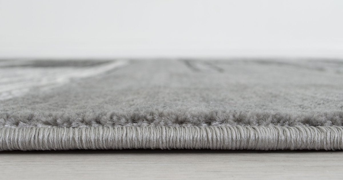 Davincii - 411 Area Rugs Runner Gray 8 - X - 11 - BUILDMYPLACE