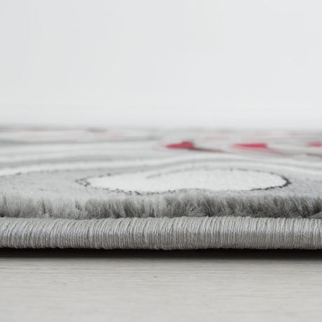 Davincii - 414 Area Rugs Rectangle Red 5 - X - 7 - BUILDMYPLACE