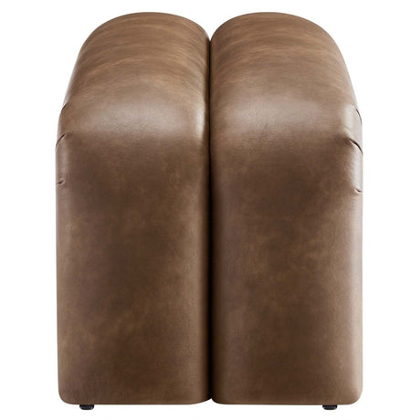 Dax 50.5" Vegan Leather Upholstered Accent Bench - BUILDMYPLACE