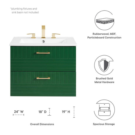 Daybreak 24" Wall - Mount - BUILDMYPLACE