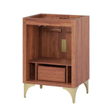 Daylight Freestanding Bathroom Vanity Cabinet in Walnut (Sink not Included) - BUILDMYPLACE