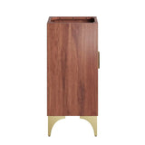 Daylight Freestanding Bathroom Vanity Cabinet in Walnut (Sink not Included) - BUILDMYPLACE