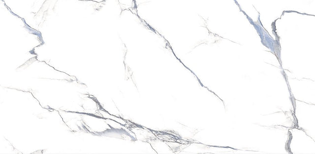 Decovita Calacatta Aqua 24x48 Polished porcelain - 15.49 sf per case - BUILDMYPLACE