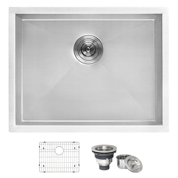 Deep Laundry Utility Sink Undermount 16 Gauge Stainless Steel