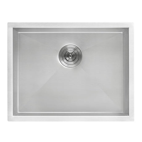 Deep Laundry Utility Sink Undermount 16 Gauge Stainless Steel - BUILDMYPLACE