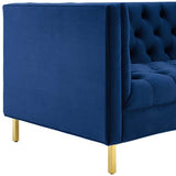 Delight Tufted Button Performance Velvet Sofa - BUILDMYPLACE