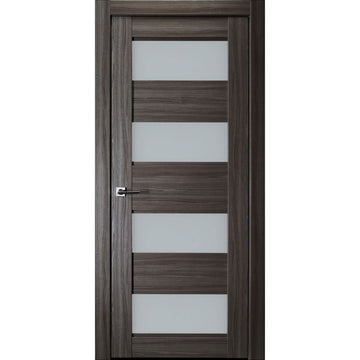 Della Interior Door in Gray Oak Finish