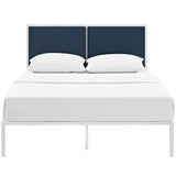 Della King Vinyl Bed - BUILDMYPLACE