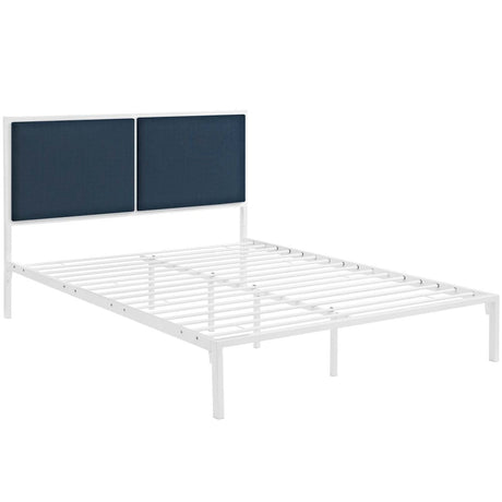 Della King Vinyl Bed - BUILDMYPLACE