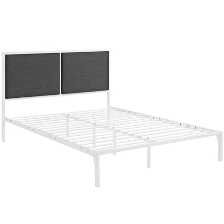 Della King Vinyl Bed - BUILDMYPLACE
