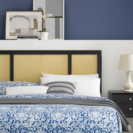 Delmare Cane Full Headboard - BUILDMYPLACE