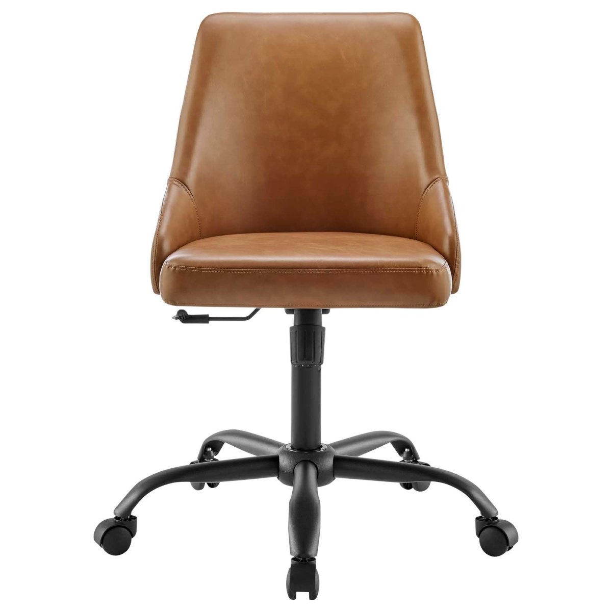 Designate Swivel Vegan Leather Office Chair - BUILDMYPLACE