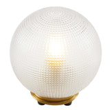 Destiny Glass and Metal Table Lamp - BUILDMYPLACE