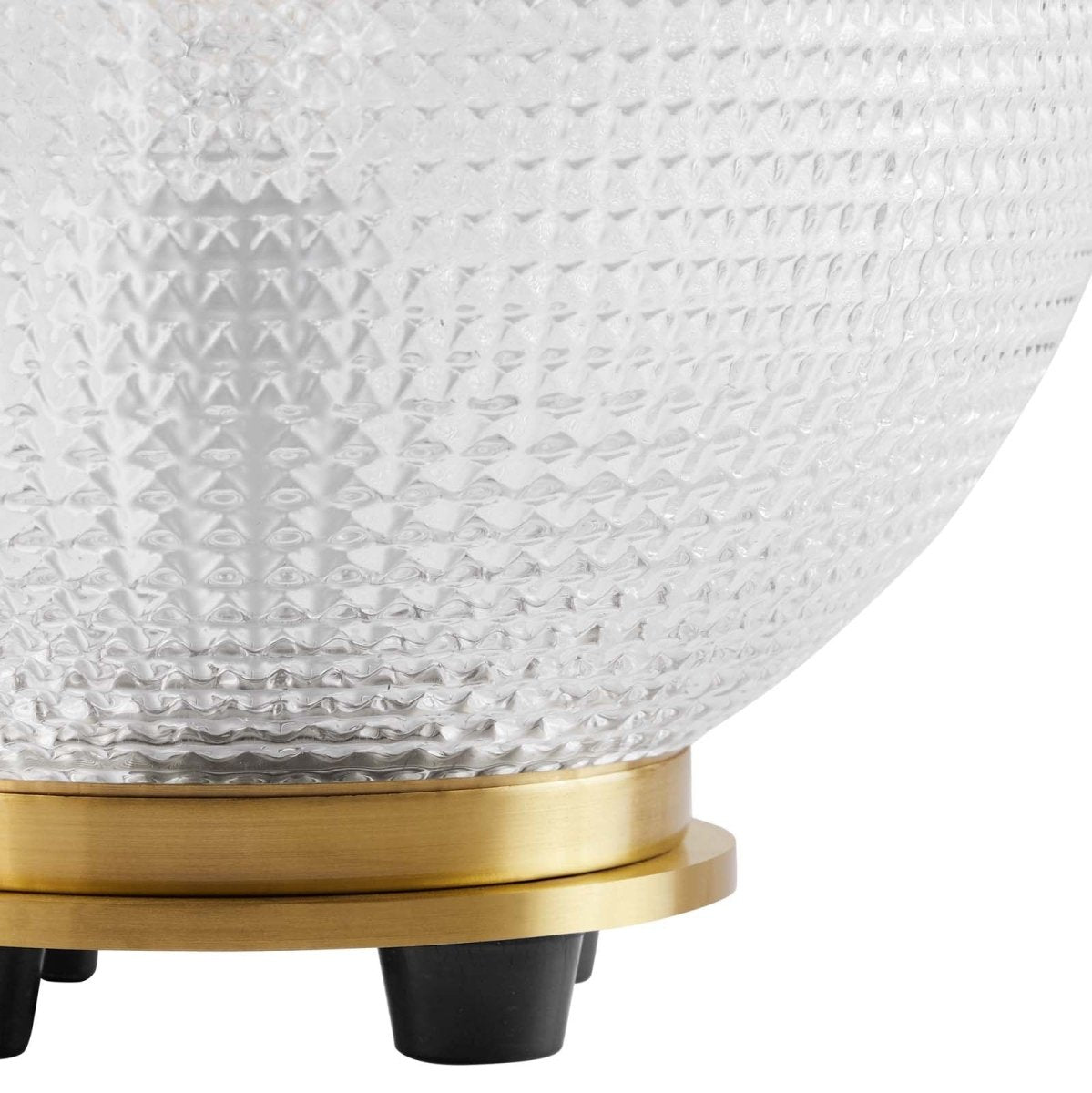 Destiny Glass and Metal Table Lamp - BUILDMYPLACE
