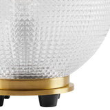 Destiny Glass and Metal Table Lamp - BUILDMYPLACE