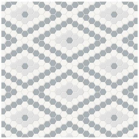 Diamond Soho Afternoon Blend Matte Glazed Porcelain Mosaic - BUILDMYPLACE