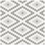 Diamond Soho Evening Blend Matte Glazed Porcelain Mosaic - BUILDMYPLACE