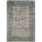 Dilys Distressed Vintage Floral Lattice Area Rug - BUILDMYPLACE