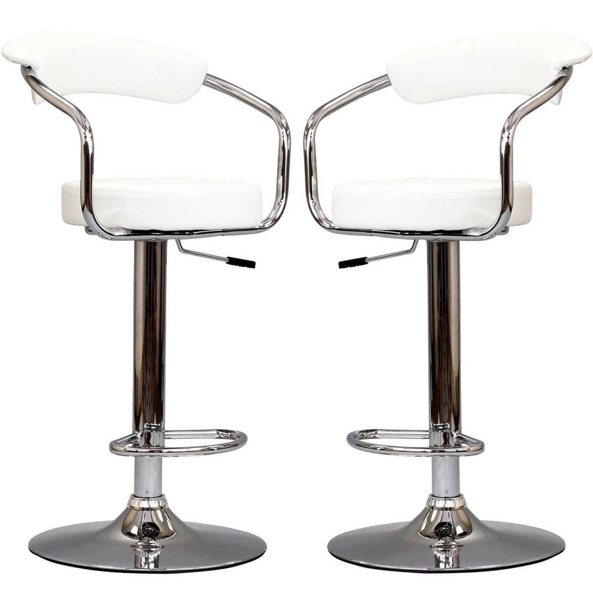 Diner Bar Stool in 2 - Set - BUILDMYPLACE