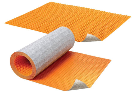 Ditra - Heat - Duo Membrane Roll 3 feet 2 - 5/8 Inch X 33 feet 6 - 1/2 Inch = 108 Sf - BUILDMYPLACE