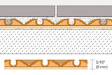 Ditra - Heat - Duo Membrane Sheet 3 feet 2 - 5/8 Inch X 2 feet 7 - 3/8 Inch = 8.4 Sf - BUILDMYPLACE