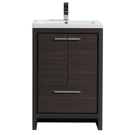 Divine Freestanding Bathroom Vanity With Acrylic Sink, Soft Closing Doors & Drawers - BUILDMYPLACE