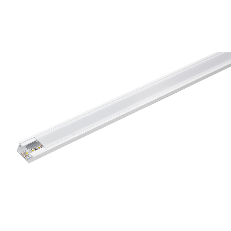 Floor Tile Trim - DLAC LED 2330-90 250 CM WHITE