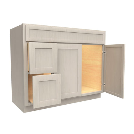 Door & Drawer Vanity Cabinet | 42W x 34.5H x 21D - BUILDMYPLACE