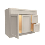 Door & Drawer Vanity Cabinet | 42W x 34.5H x 21D - BUILDMYPLACE