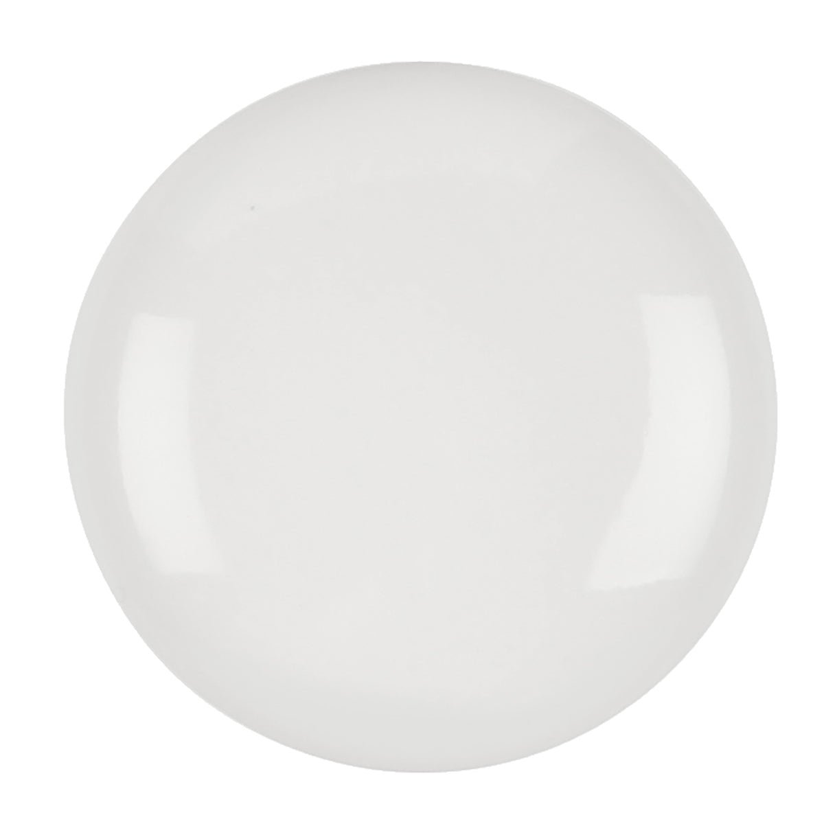 Door Knob 1 - 1/4 Inch Diameter in White - Tranquility Collection - BUILDMYPLACE