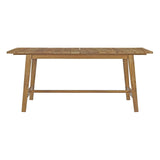 Dorset Outdoor Patio Teak Dining Table - BUILDMYPLACE