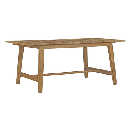 Dorset Outdoor Patio Teak Dining Table - BUILDMYPLACE