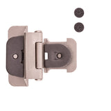 Double Demountable Hinge Collection Hinge Double Demountable 1/4 Inch Overlay (2 Hinges/Per Pack) - Hickory Hardware - BUILDMYPLACE