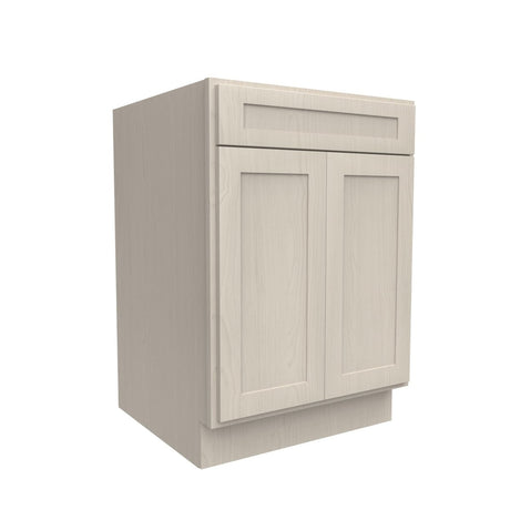 Double Door Base Cabinet | Elegant Stone| 24W x 34.5H x 24D - BUILDMYPLACE