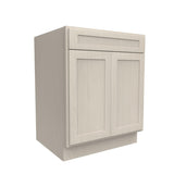 Double Door Base Cabinet | Elegant Stone| 27W x 34.5H x 24D - BUILDMYPLACE