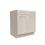 Double Door Base Cabinet | Elegant Stone|30W x 34.5H x 24D - BUILDMYPLACE