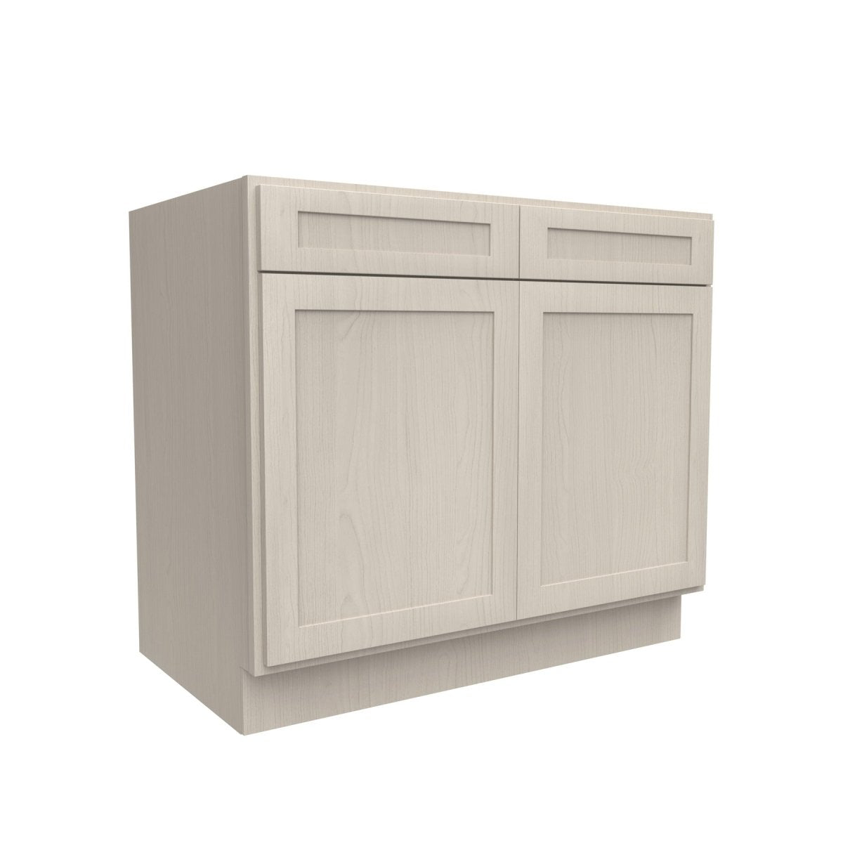 Double Door Base Cabinet | Elegant Stone|39W x 34.5H x 24D - BUILDMYPLACE