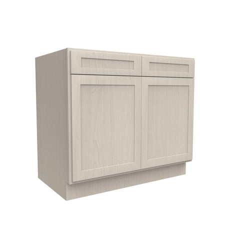 Double Door Base Cabinet | Elegant Stone|39W x 34.5H x 24D - BUILDMYPLACE