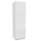 Double Door Utility Cabinet | Milano White | 24W x 84H x 24D - BUILDMYPLACE