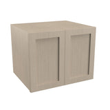 Double Door Wall Cabinet | Elegant Stone| 30W x 24H x 12D - BUILDMYPLACE