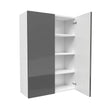 Double Door Wall Cabinet | Milano Slate | 30W x 42H x 12D - BUILDMYPLACE