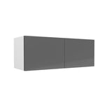 Double Door Wall Cabinet | Milano Slate | 33W x 12H x 12D - BUILDMYPLACE