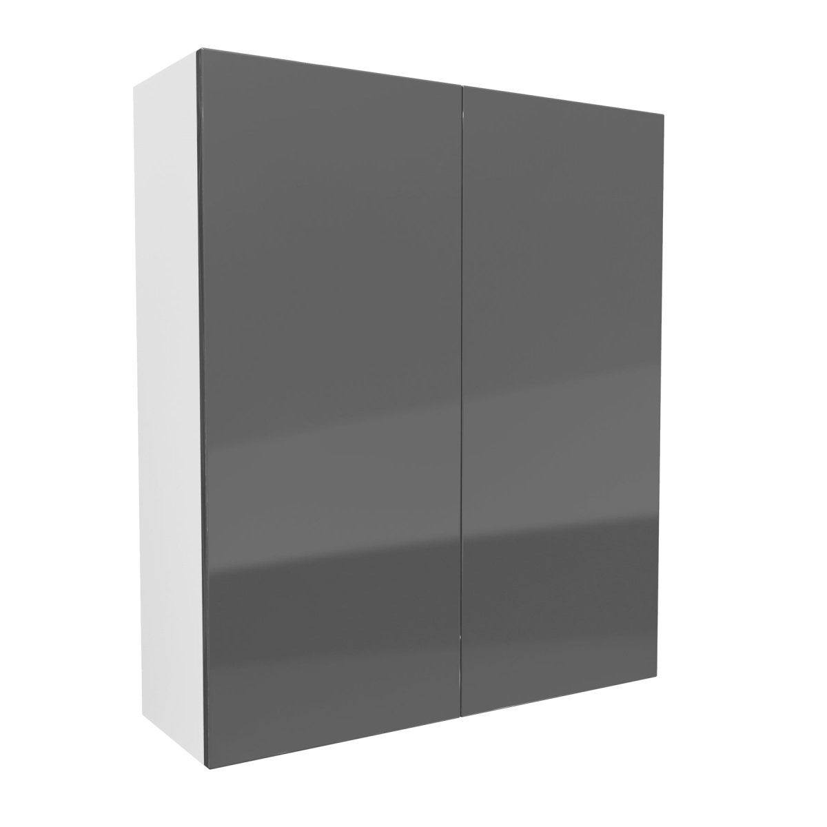 Double Door Wall Cabinet | Milano Slate | 36W x 42H x 12D - BUILDMYPLACE